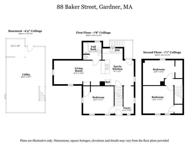 $1,900 | 88 Baker Street, Gardner, MA 01440