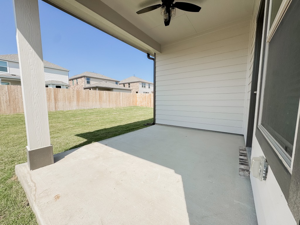 4024 Pinto Lane Round Rock, TX 78665 - Photo 30 of 31 a view of a room with a ceiling fan