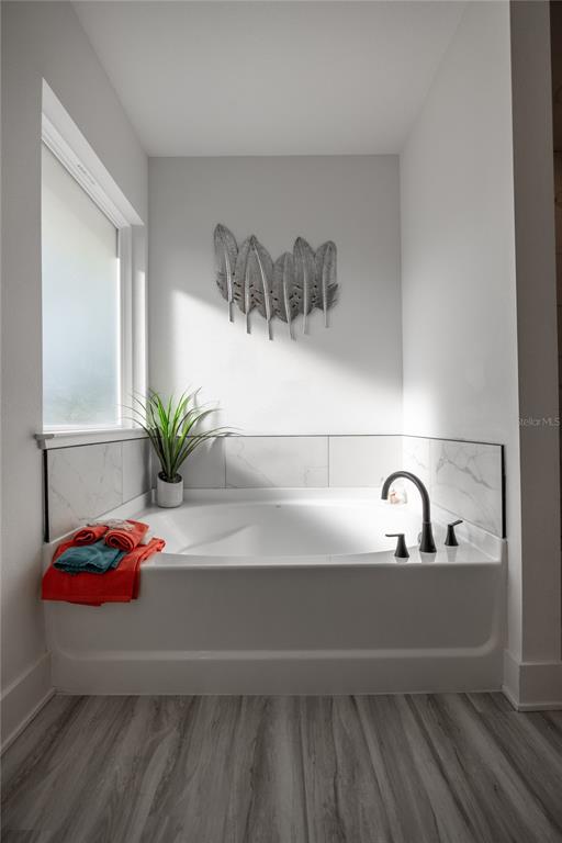 16929 Northwest 176th Way Alachua, FL 32615 - Photo 24 of 35 a bathroom with a sink and a mirror