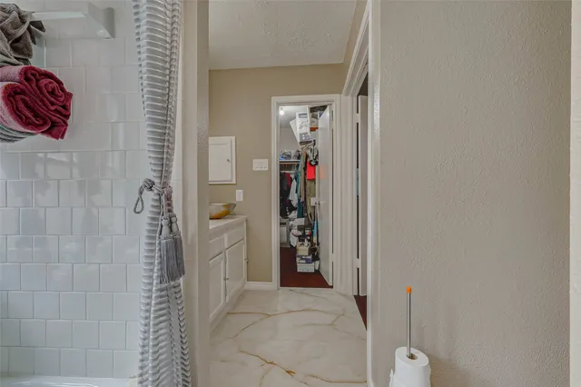 a view of a bathroom