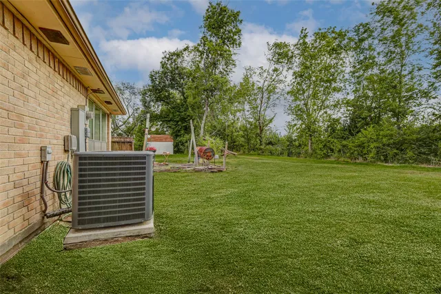 a view of outdoor space and yard