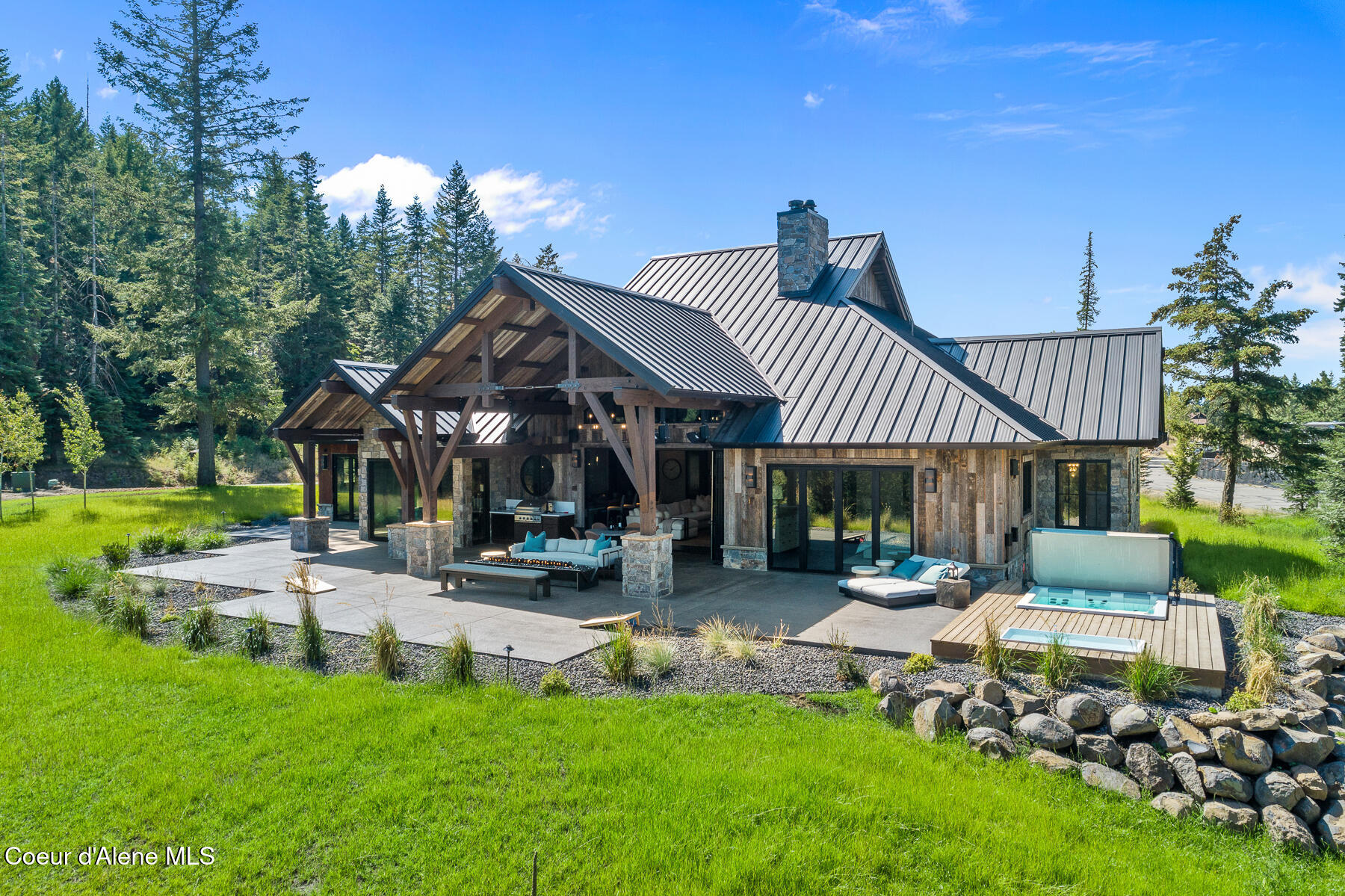 2848 East Lower Pasture Road Harrison, ID 83833 - Photo 11 of 49 Aerial_Estate256-6