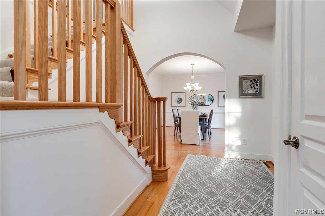 12110 Iron Forge Drive Midlothian, VA 23113 - Photo 20 of 50 a view of a livingroom with furniture and stairs