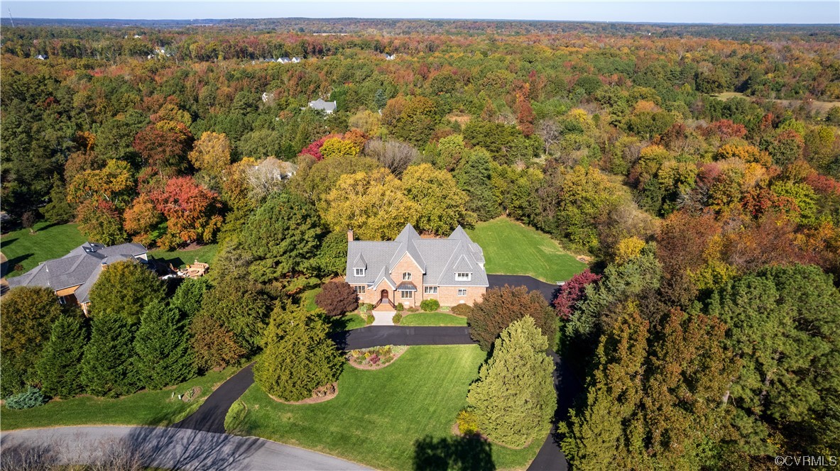 12110 Iron Forge Drive Midlothian, VA 23113 - Photo 3 of 50 an aerial view of residential houses with outdoor space and trees