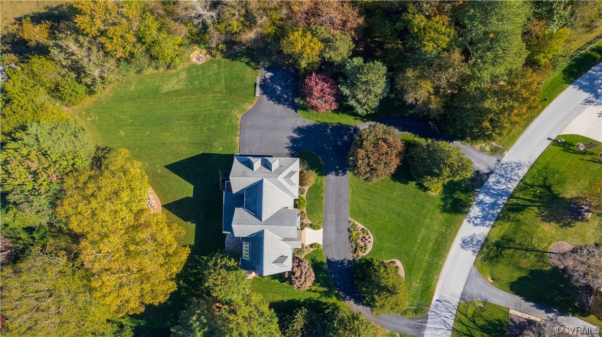 12110 Iron Forge Drive Midlothian, VA 23113 - Photo 50 of 50 an aerial view of house with yard swimming pool and outdoor seating