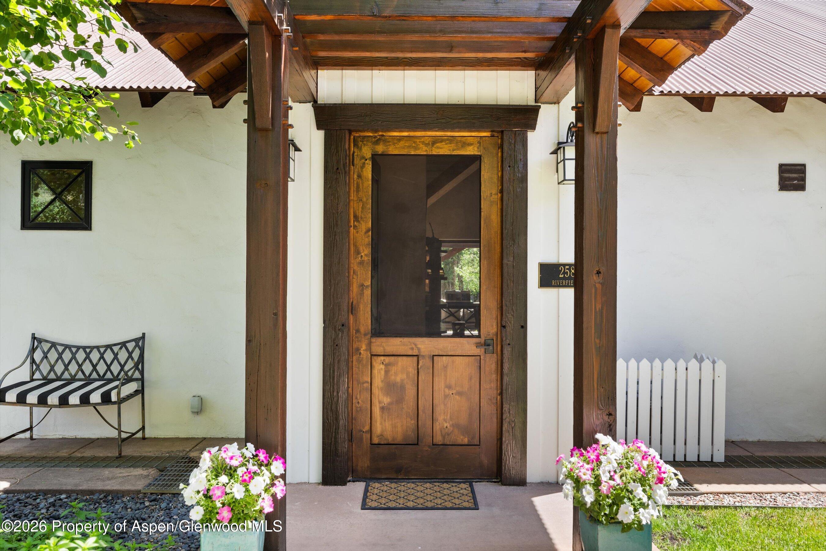 256 Twining Flats Road Aspen, CO 81611 - Photo 21 of 38 Guest House Entry
