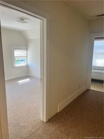 a view of empty room