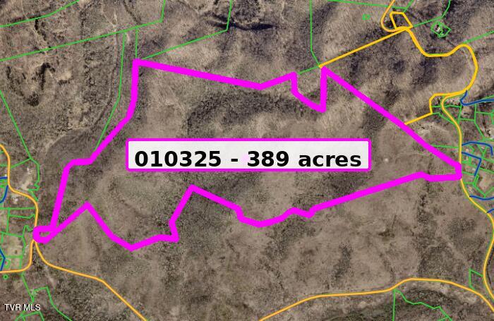 Tbd Indian Creek Road Wise, VA 24293 - Photo 4 of 4 389_acres_property_outline_labeled