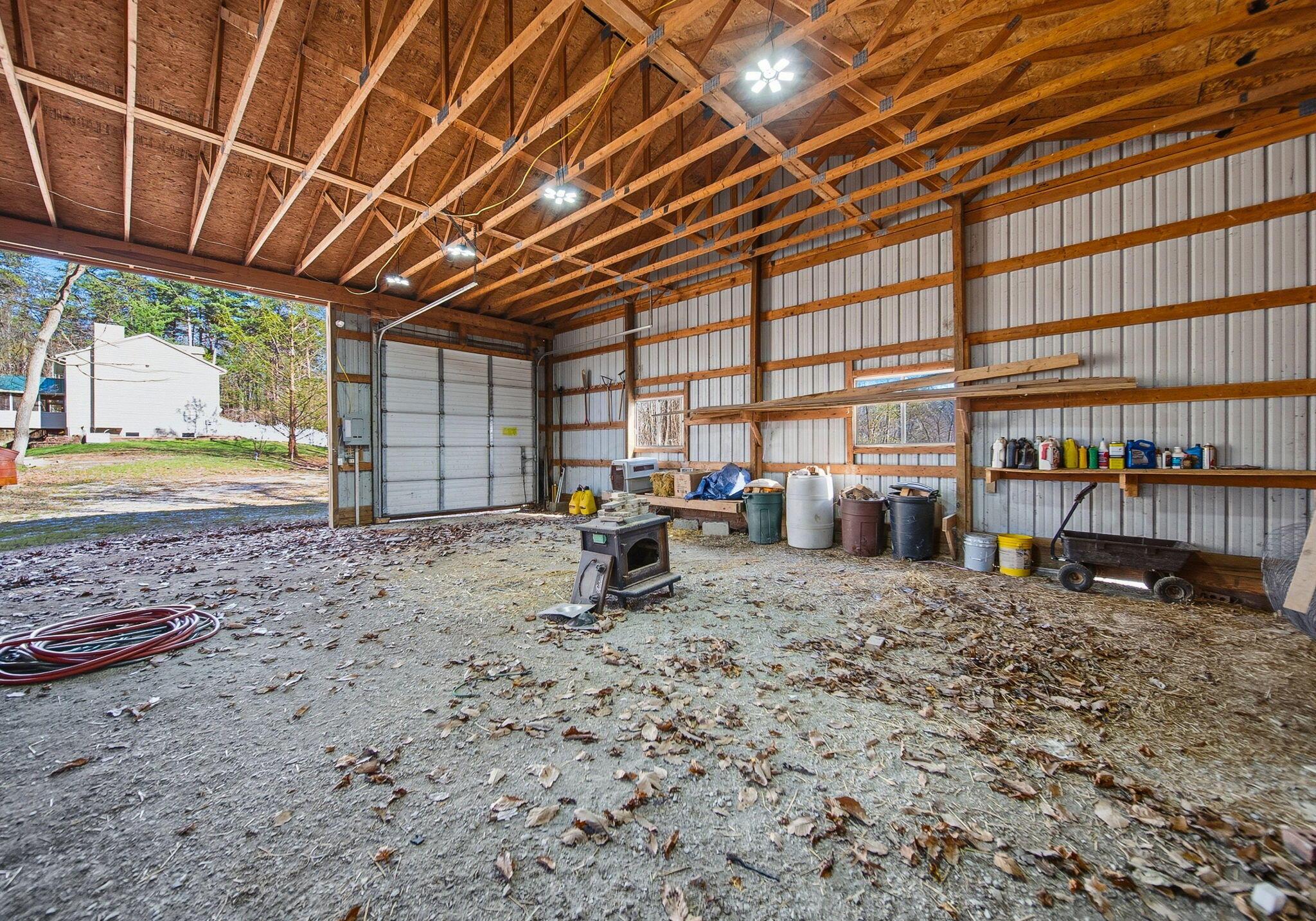 24646 Woltz Road Rockbridge, OH 43149 - Photo 58 of 64 Interior Pole Barn