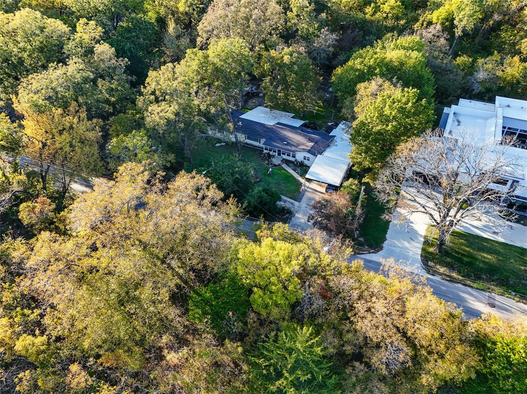 1641 Ben Davis Road Garland, TX 75040 - Photo 28 of 38 an aerial view of house with yard and mountain view in back