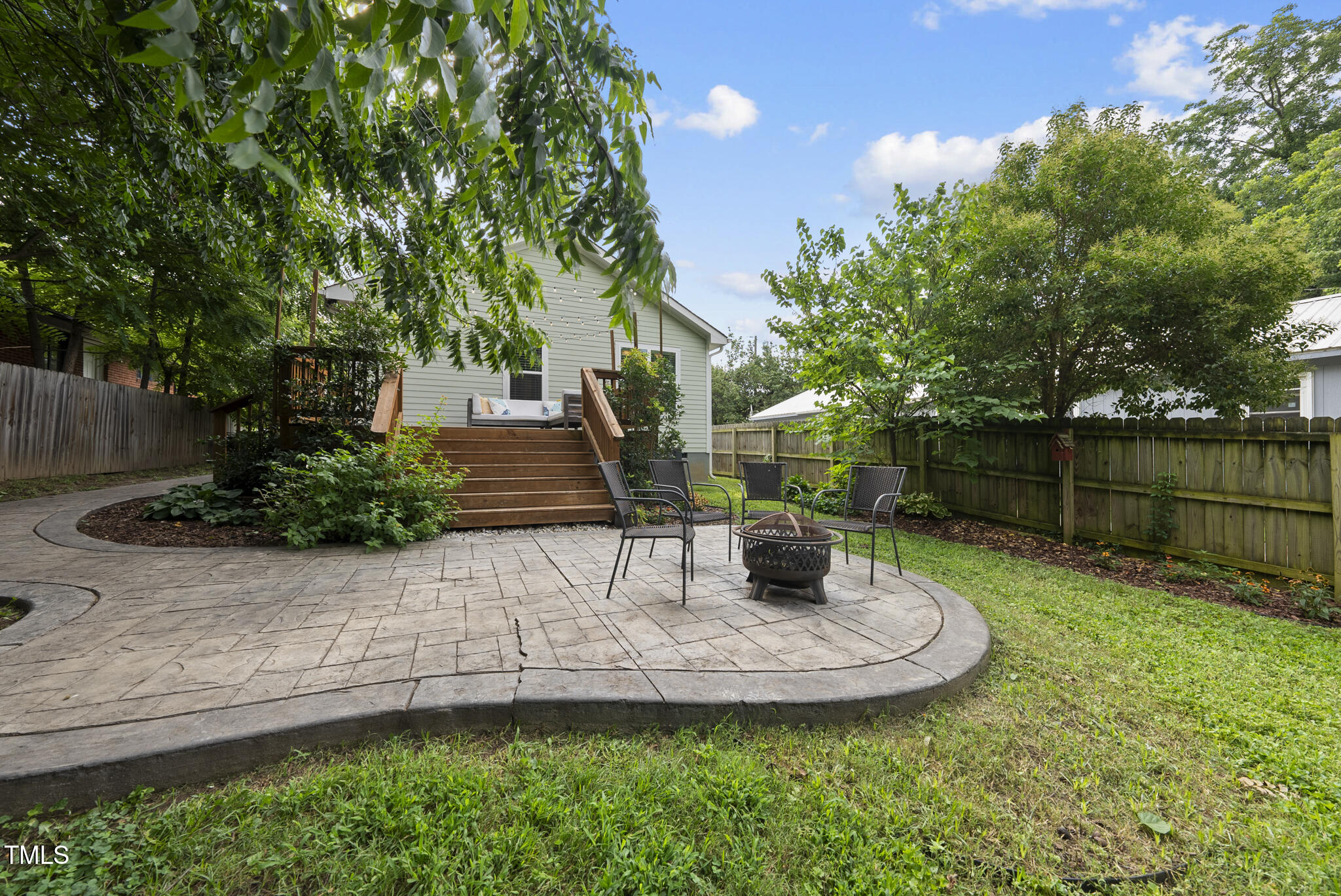 1010 South Person Street Raleigh, NC 27601 - Photo 25 of 41 a view of a garden with a slide