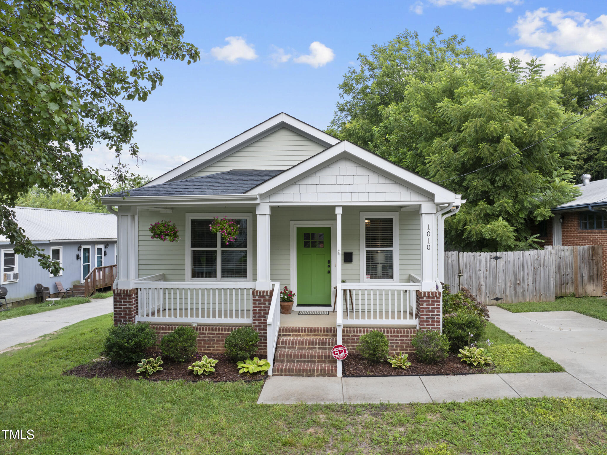 1010 South Person Street Raleigh, NC 27601 - Photo 32 of 41 a front view of a house with a yard