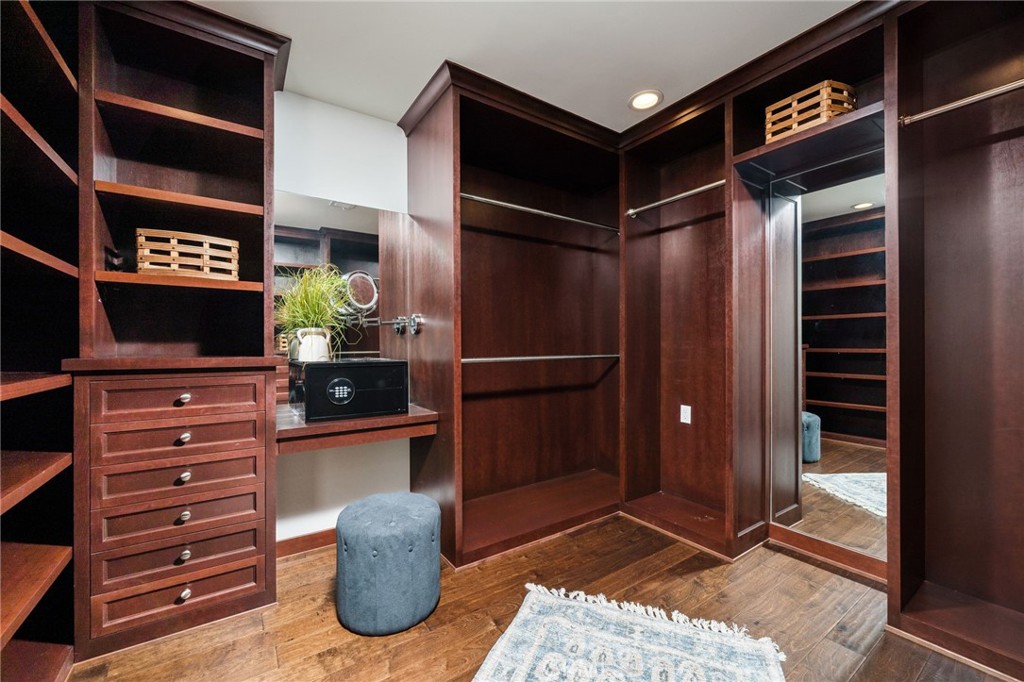 3343 San Pasqual Street Pasadena, CA 91107 - Photo 20 of 45 a kitchen with stainless steel appliances kitchen island granite countertop a refrigerator and a wooden cabinets