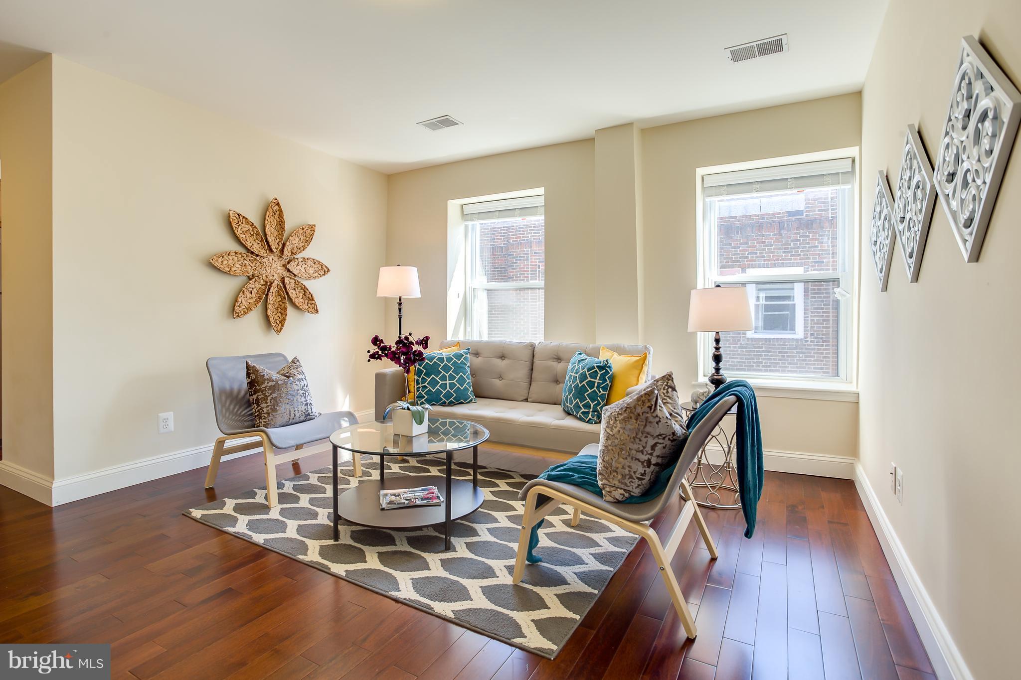 1441 Spring Road Northwest, Unit 301 Washington, DC 20010 - Photo 14 of 27 Modern Yet Cozy Living Room