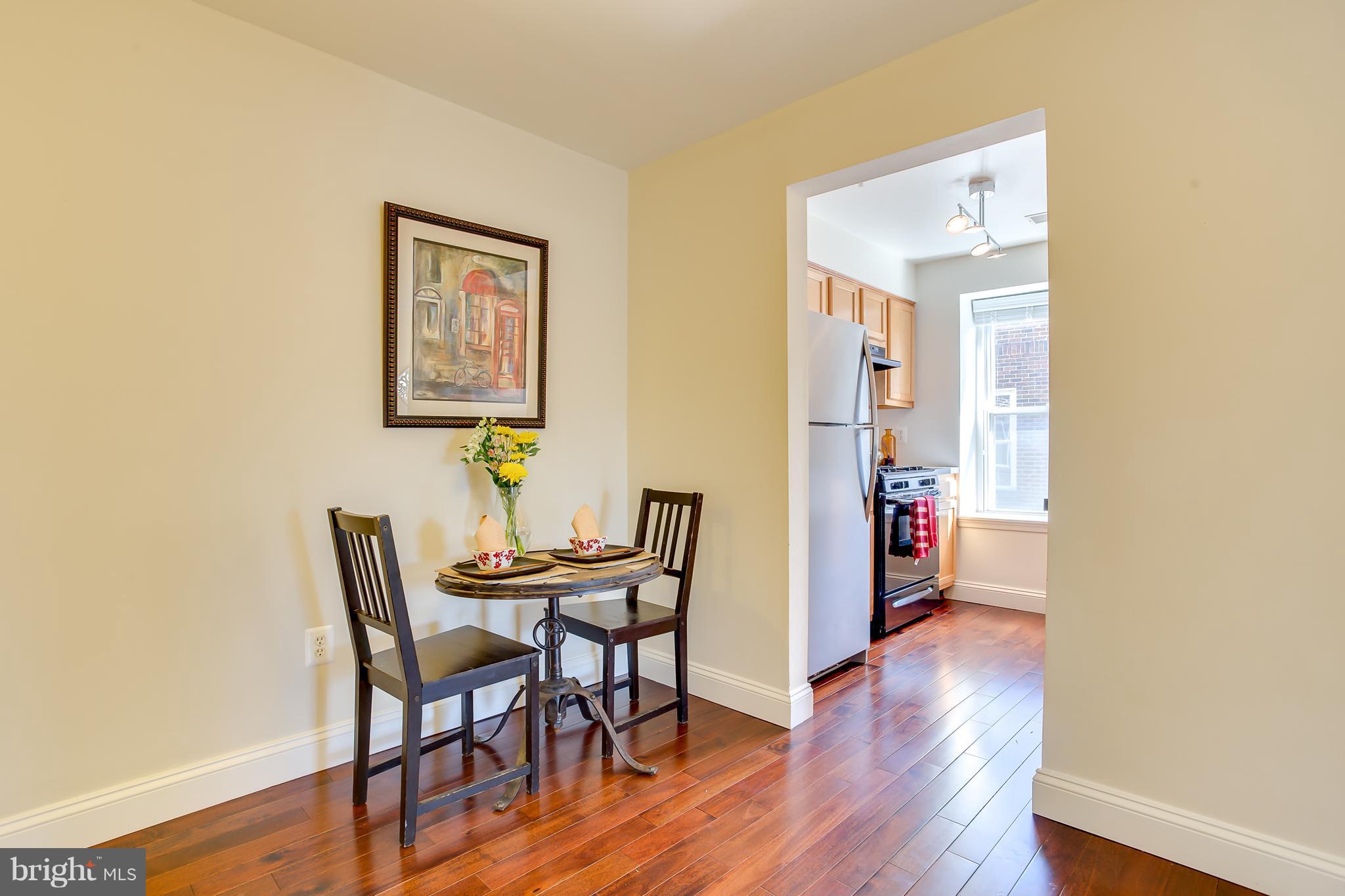 1441 Spring Road Northwest, Unit 301 Washington, DC 20010 - Photo 3 of 27 Cute Dining Area with Room to Spare