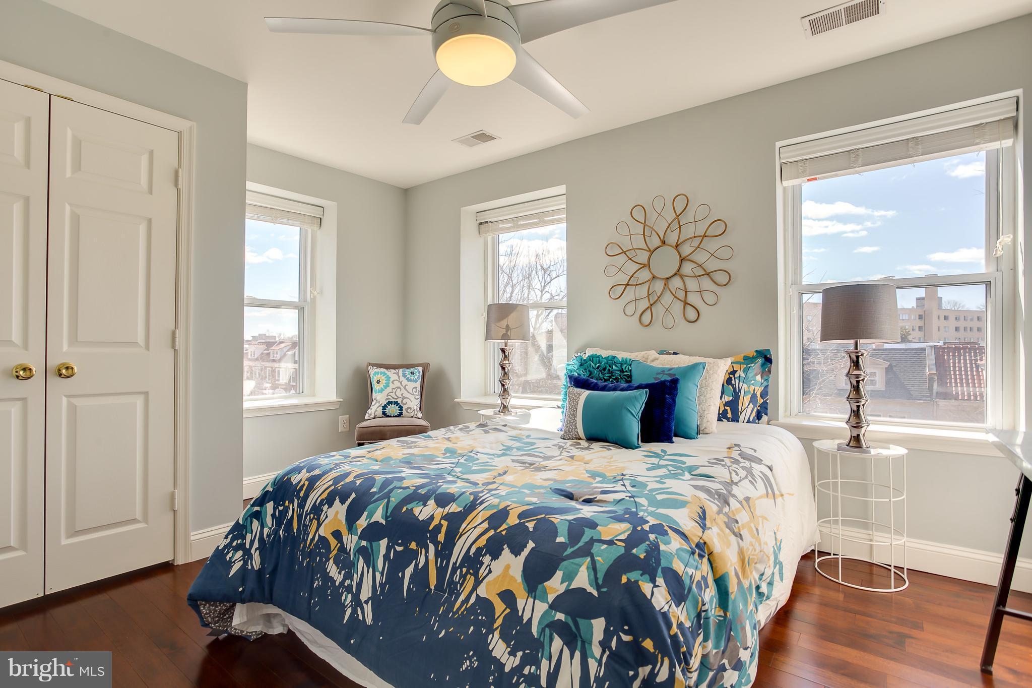 1441 Spring Road Northwest, Unit 301 Washington, DC 20010 - Photo 7 of 27 Spacious Master with 3rd Story Views!