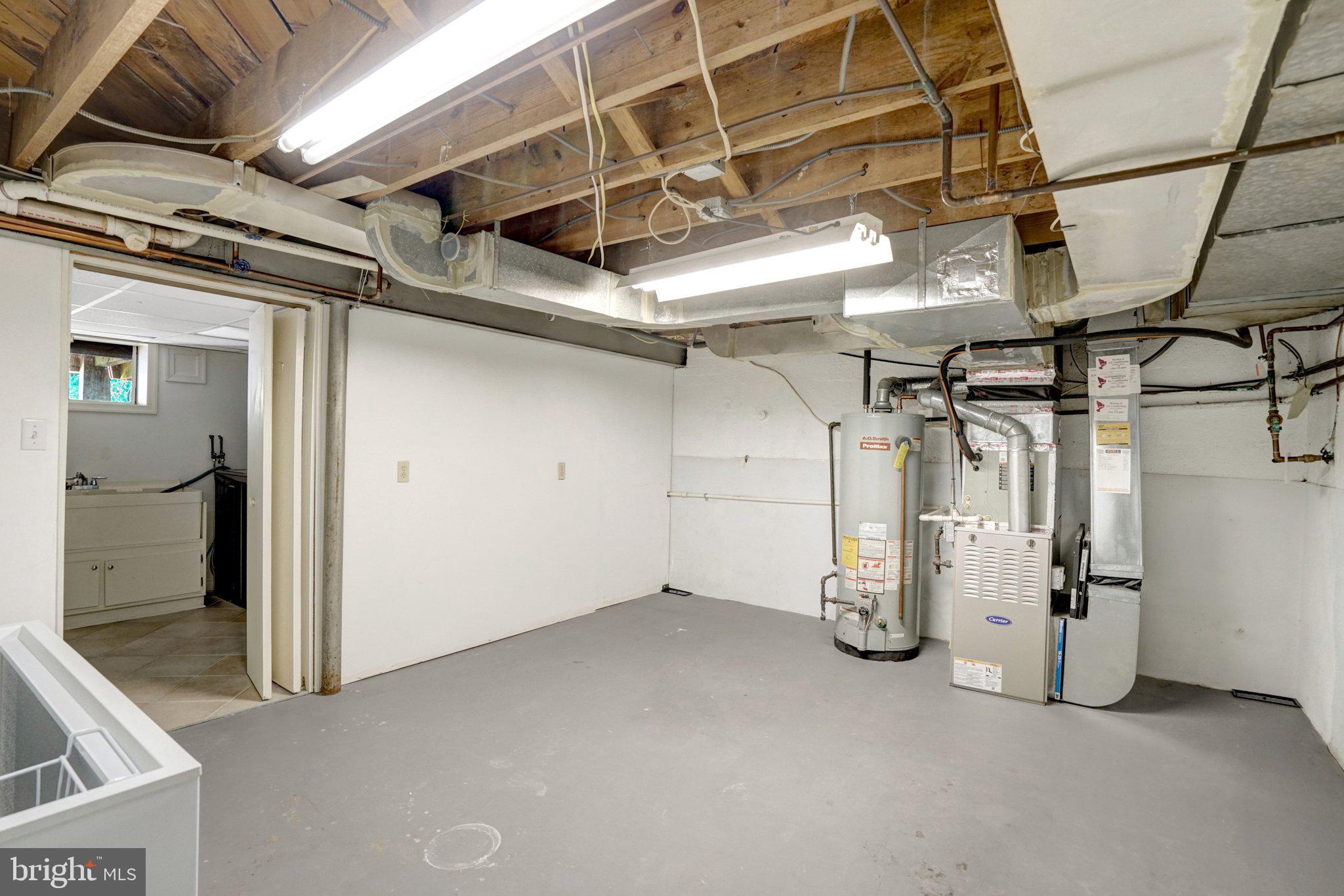 7107 Coventry Road Alexandria, VA 22306 - Photo 49 of 64 Basement storage and mechanical area