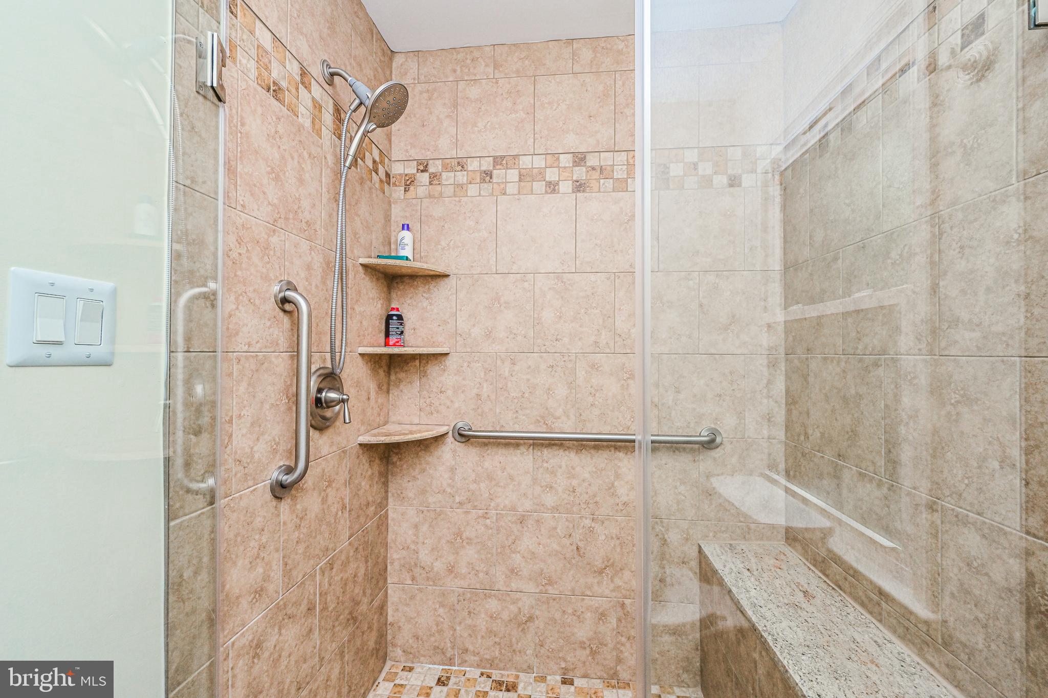 11730 Quay Road Oakton, VA 22124 - Photo 28 of 58 REMODELED SHOWER IN MASTER BATH