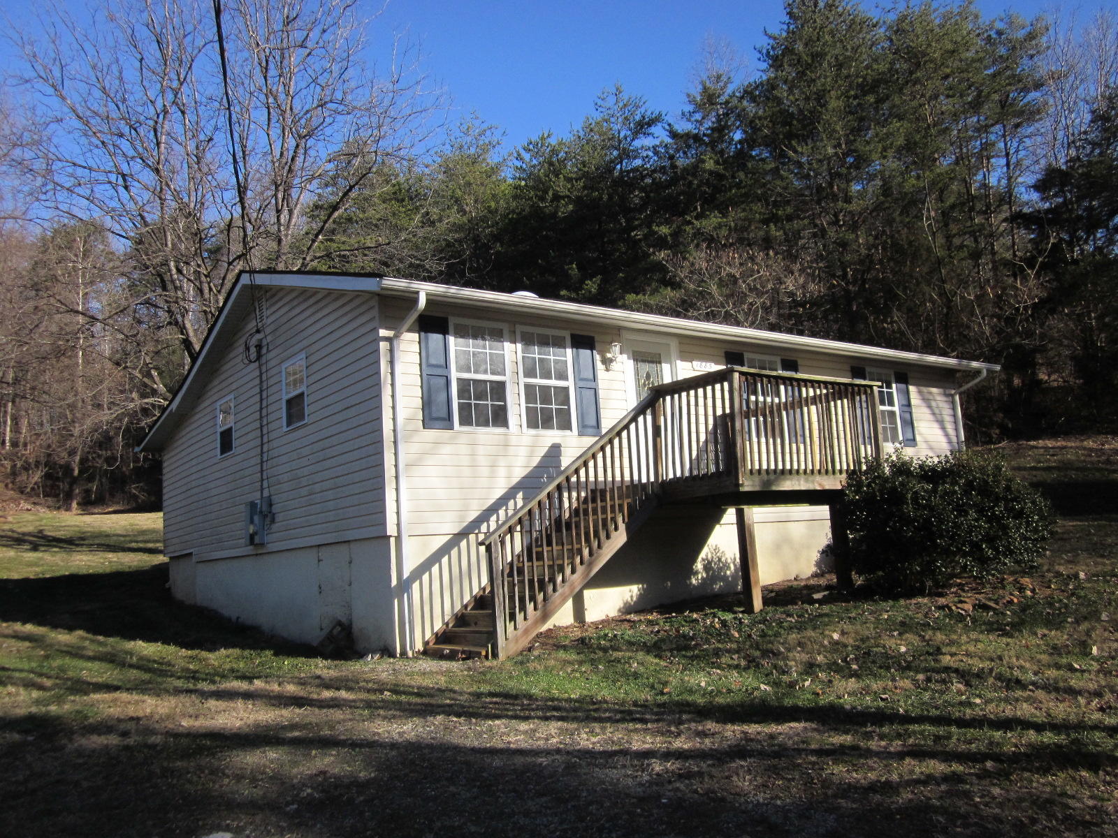 1885 Old Forge Road Callaway, VA 24067 - Photo 5 of 48 a view of a house with a yard