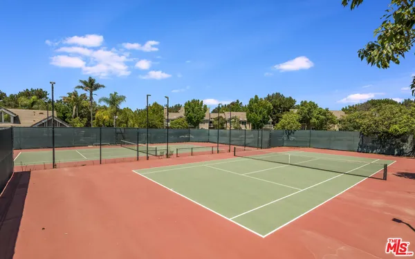 a view of a tennis court