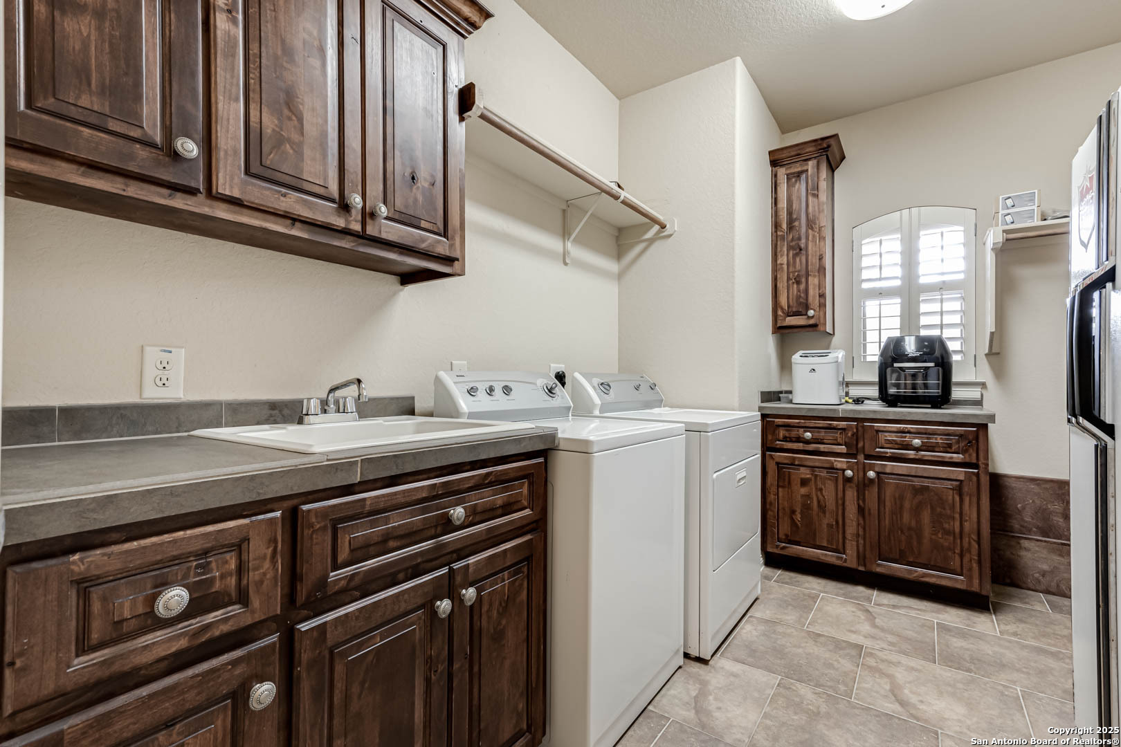 160 Gadwall Way Spring Branch, TX 78070 - Photo 23 of 45 a kitchen with stainless steel appliances granite countertop a sink stove and cabinets