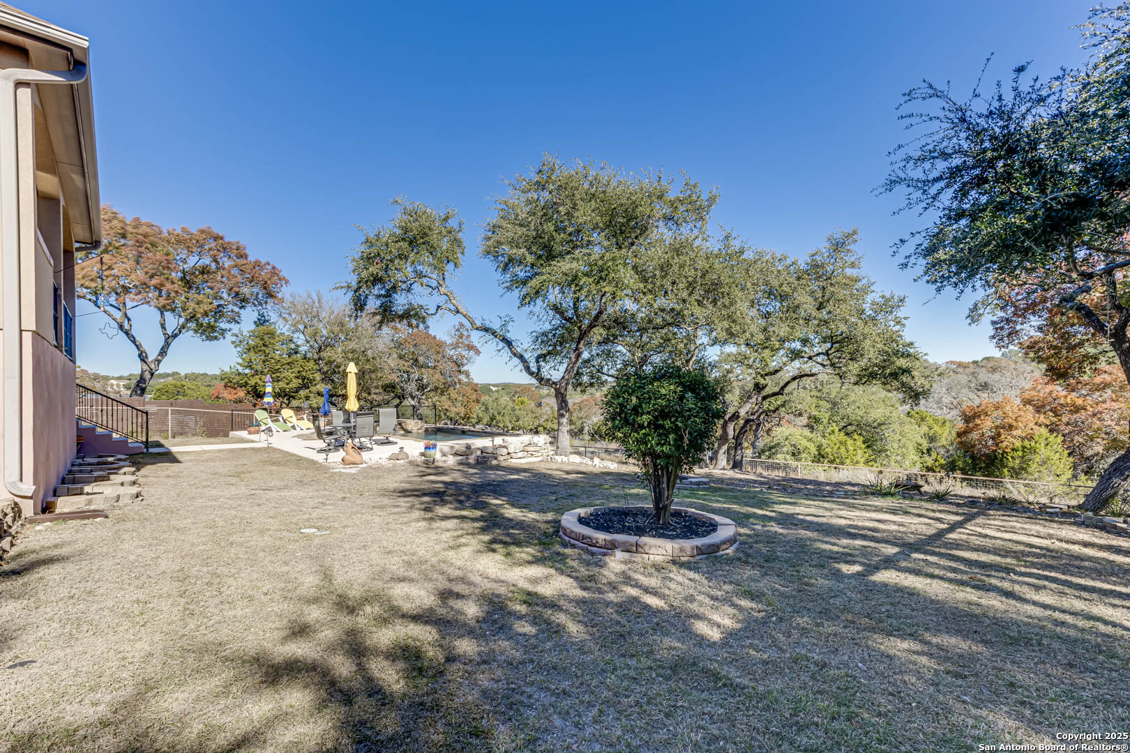 160 Gadwall Way Spring Branch, TX 78070 - Photo 31 of 45 a view of backyard of the house