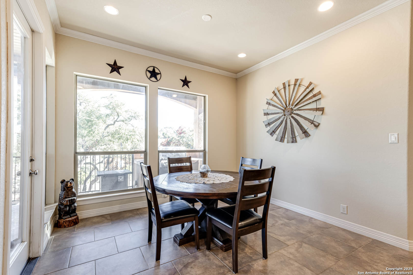 160 Gadwall Way Spring Branch, TX 78070 - Photo 9 of 45 a dining room with furniture and window