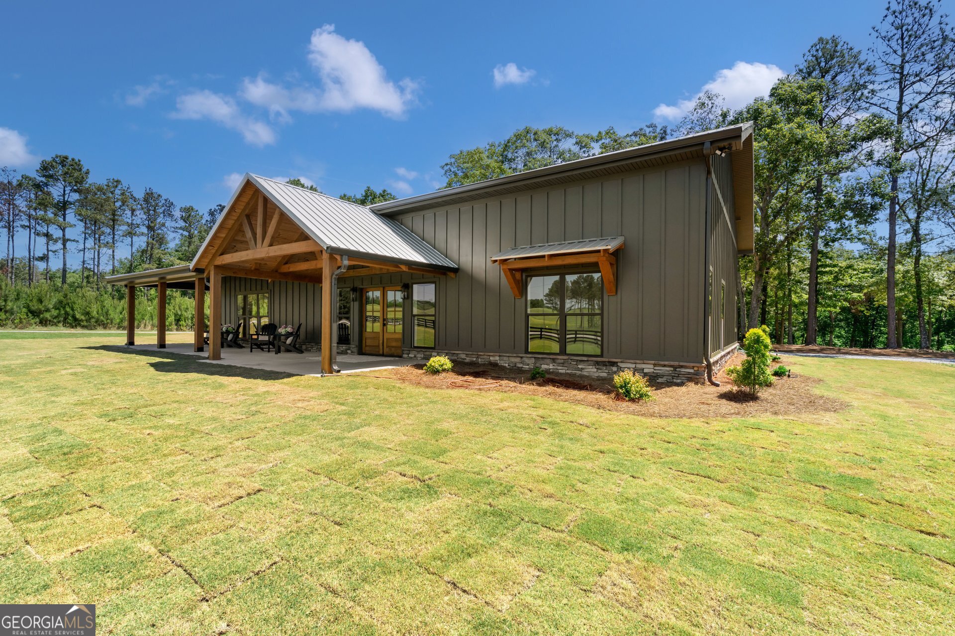 5938 Ridgeway Road Franklin, GA 30217 - Photo 2 of 41 a view of a house with pool and sitting area