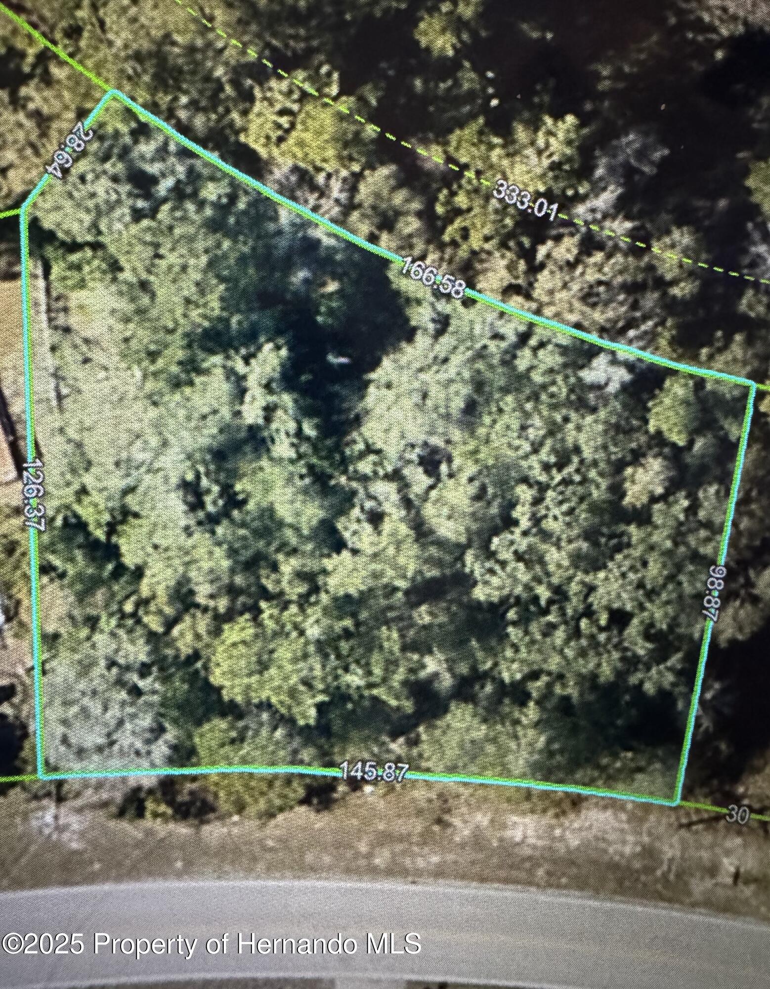 . Waterfall Drive Spring Hill, FL 34608 - Photo 5 of 7 Lot Dimensions