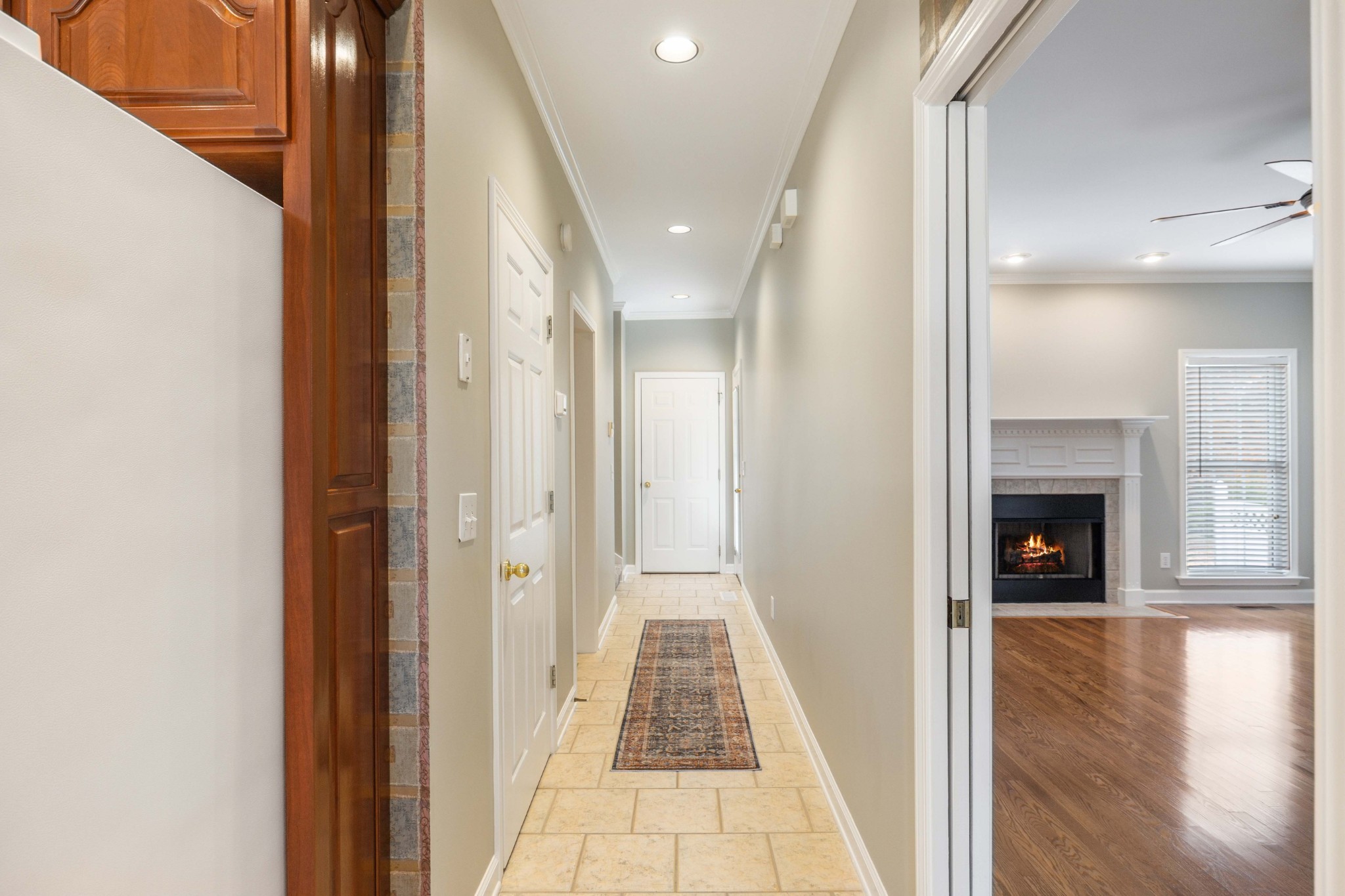 1205 Rock Springs Road Smyrna, TN 37167 - Photo 11 of 48 a view of a hallway with wooden floor and staircase