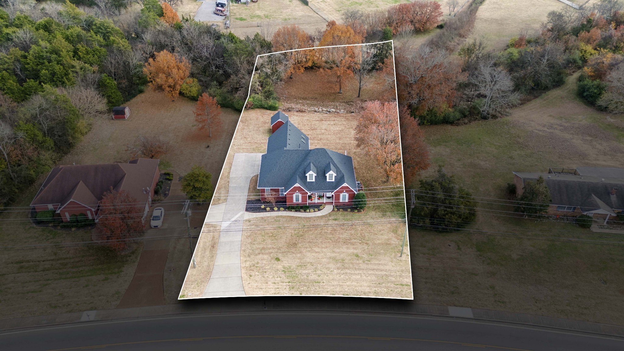 1205 Rock Springs Road Smyrna, TN 37167 - Photo 38 of 48 an aerial view of a house with outdoor space
