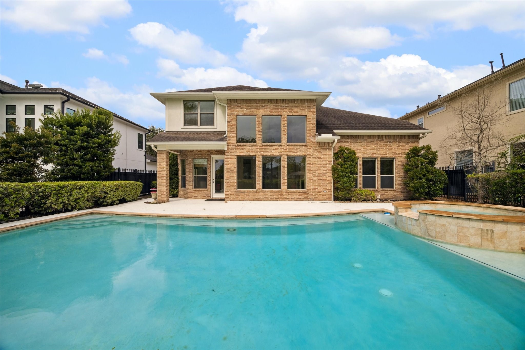 3327 Louvre Lane Houston, TX 77082 - Photo 28 of 31 a view of house with a swimming pool