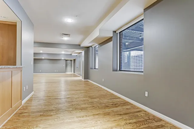 a view of empty room