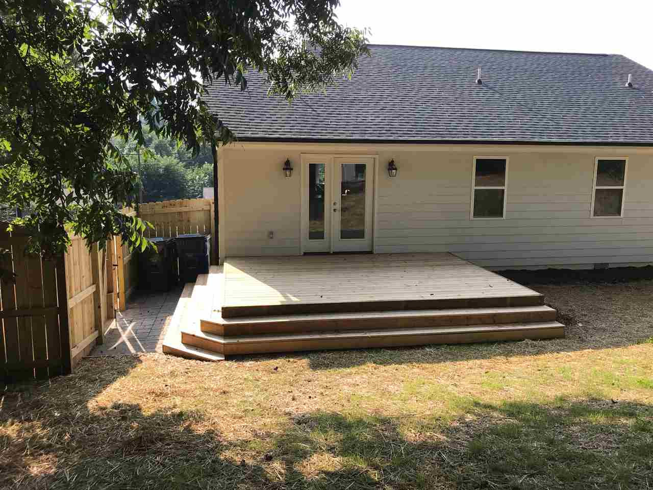 1317 Marlborough Road Raleigh, NC 27610 - Photo 19 of 20 BACK ELEVATION WITH DECK