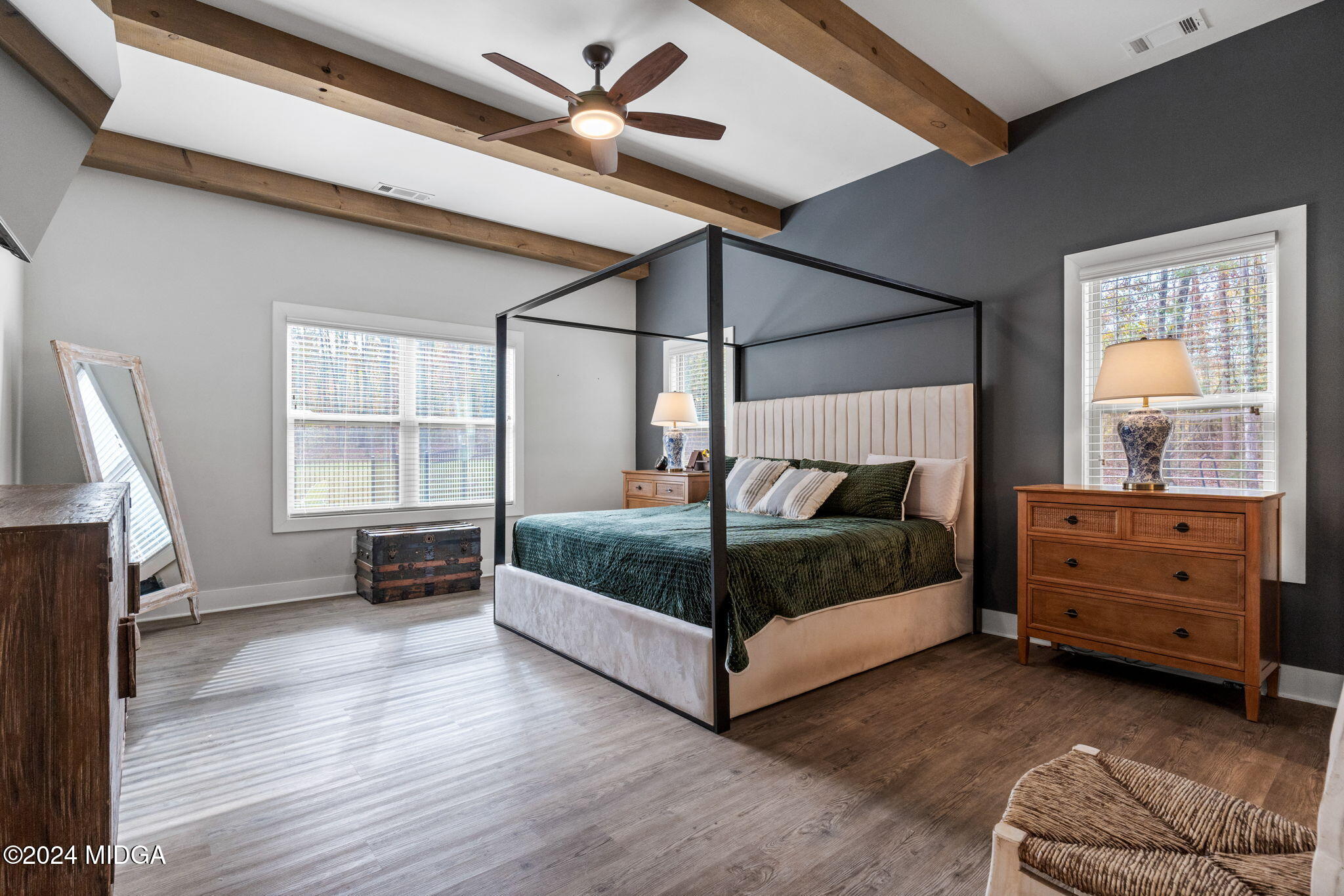 131 Belmont Way Forsyth, GA 31029 - Photo 23 of 68 a bedroom with a bed and a window