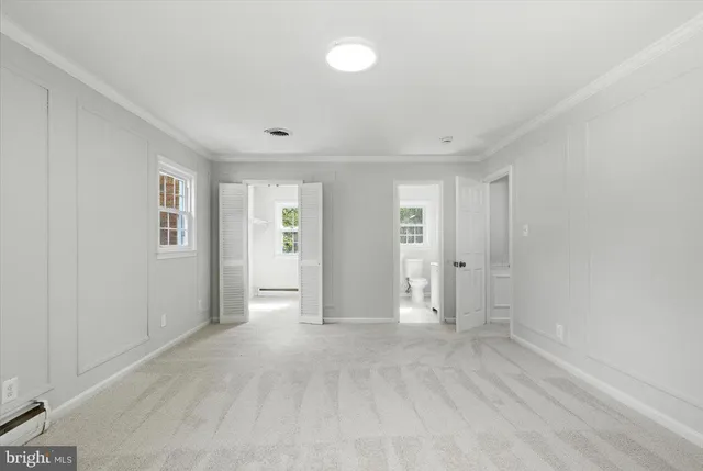 wooden floor in an empty room