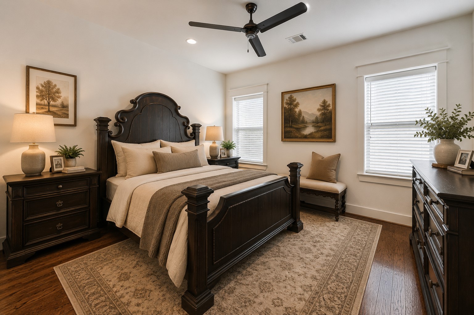 204 Knox Street Houston, TX 77007 - Photo 11 of 16 virtually staged bedroom