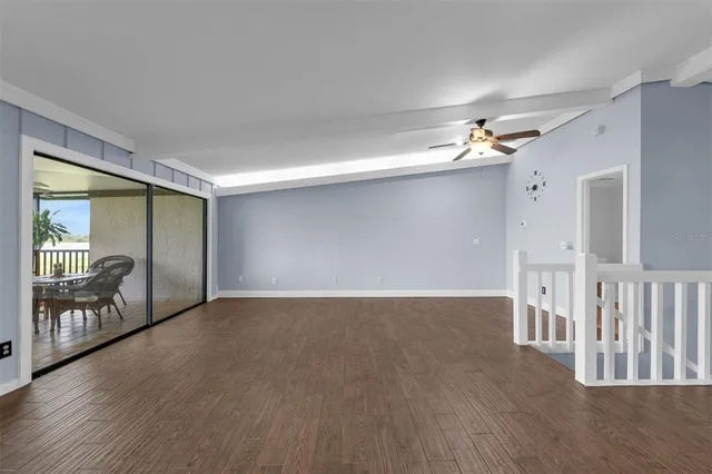 a view of ocean from a balcony