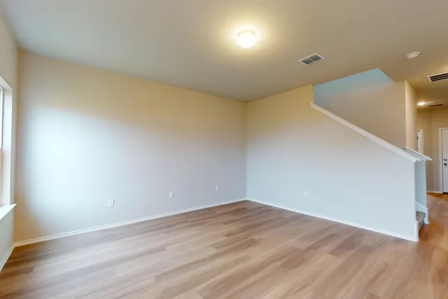 a view of empty room