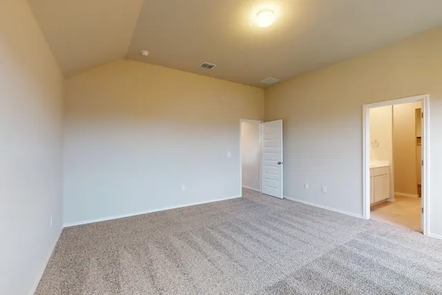 a view of empty room