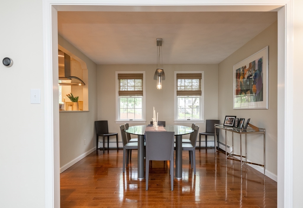 25 Ellen Road Stoneham, MA 02180 - Photo 13 of 41 a view of a dining room with furniture and window
