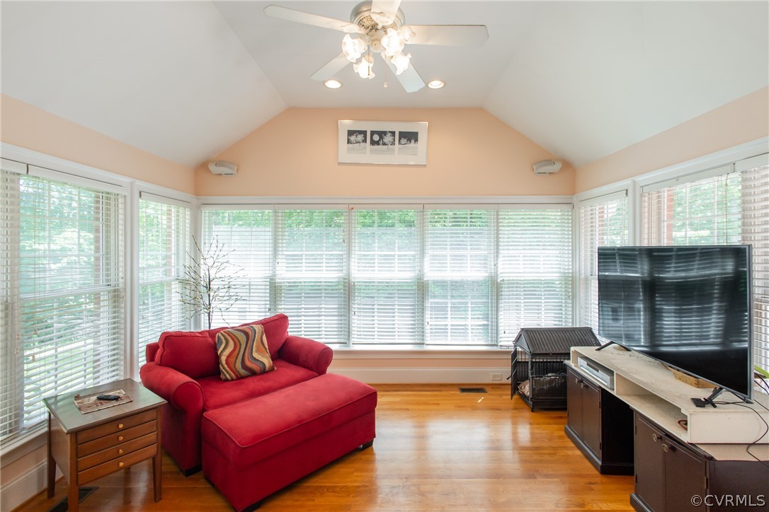369 Hamlet Road Manakin-Sabot, VA 23103 - Photo 15 of 50 a living room with furniture and a floor to ceiling window