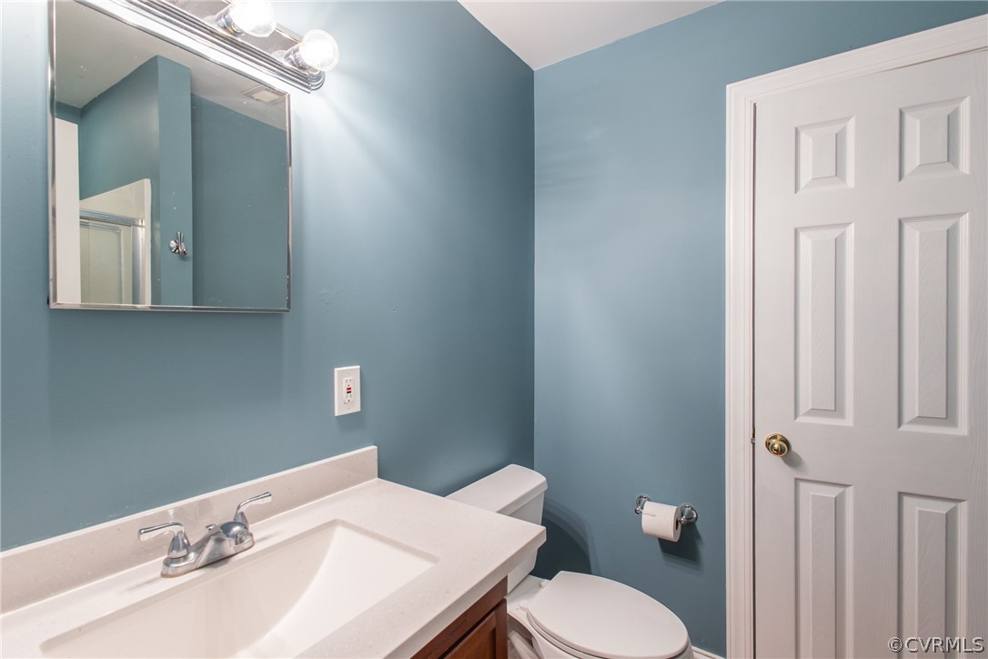 369 Hamlet Road Manakin-Sabot, VA 23103 - Photo 34 of 50 a bathroom with a sink and a toilet