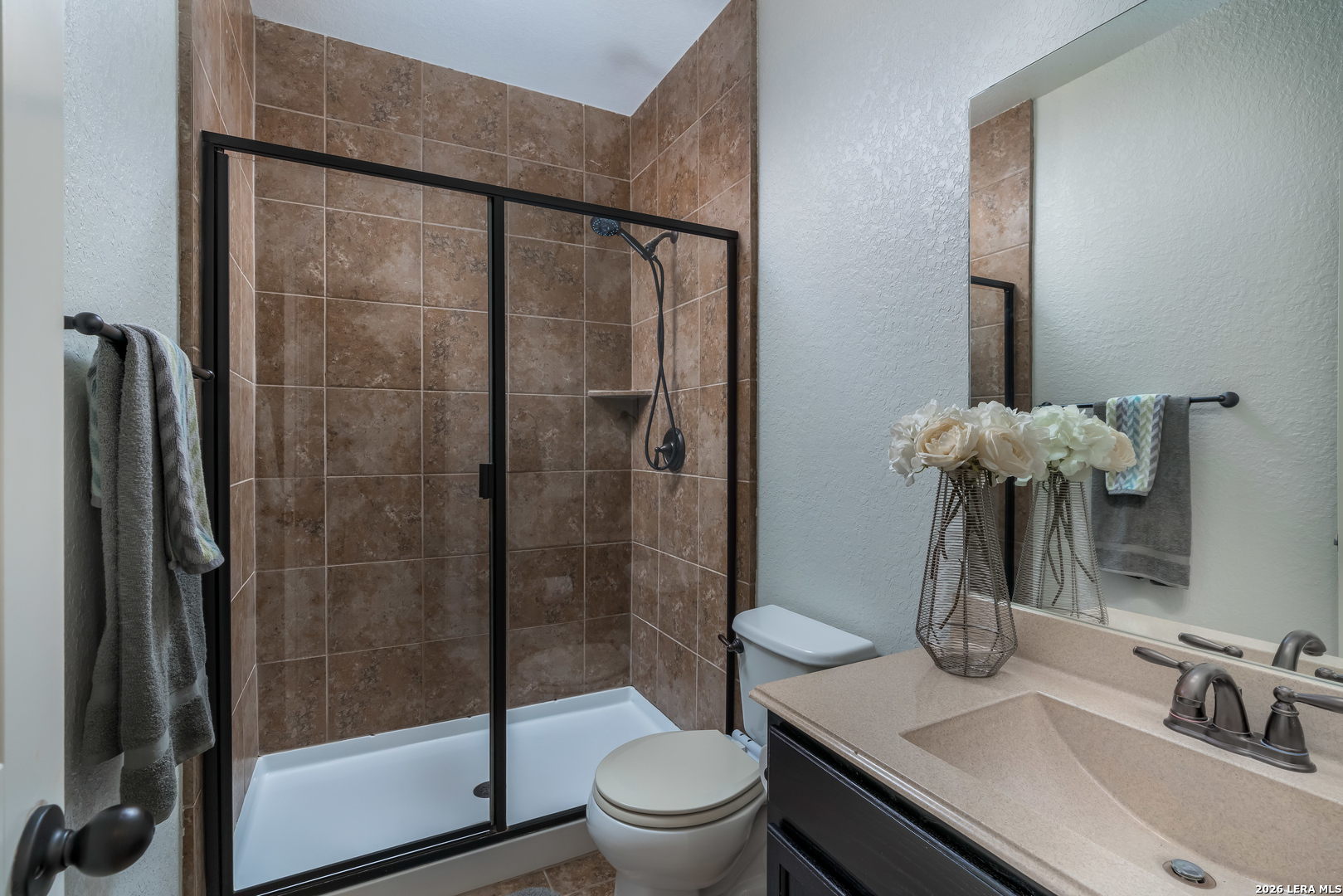 11331 Massive Mount Helotes, TX 78023 - Photo 29 of 43 a bathroom with a sink toilet and shower