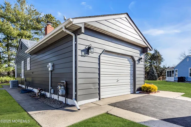 a view of a house with a patio
