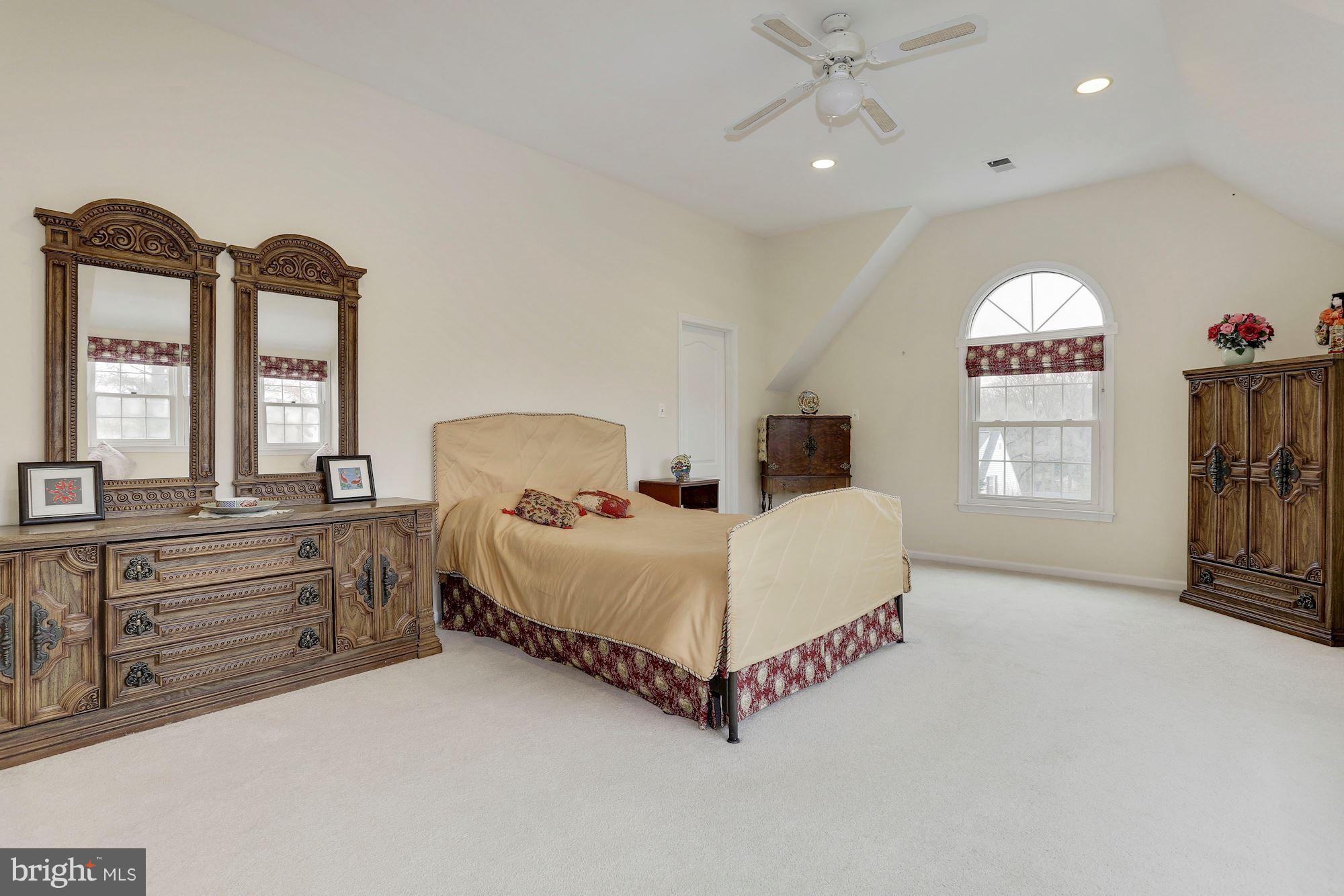 2001 Longmead Road Silver Spring, MD 20906 - Photo 17 of 30 Master Bedroom with Vaulted Ceilings