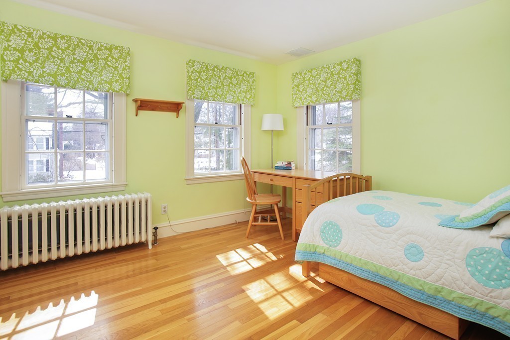 14 Pilgrim Road Wellesley, MA 02481 - Photo 16 of 20 a bedroom with a bed and a table