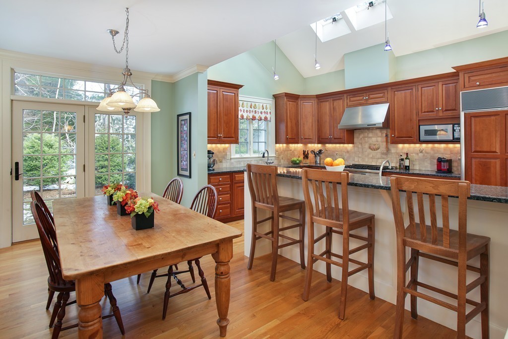 14 Pilgrim Road Wellesley, MA 02481 - Photo 7 of 20 a dining room with furniture window and wooden floor