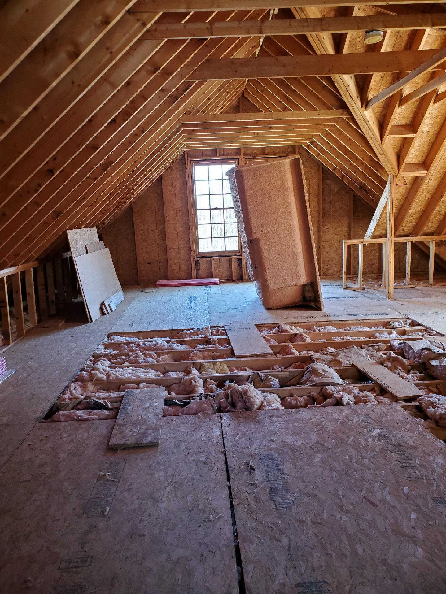 17 Black Cat Road Raymond, ME 04071 - Photo 21 of 22 Unfinished Attic