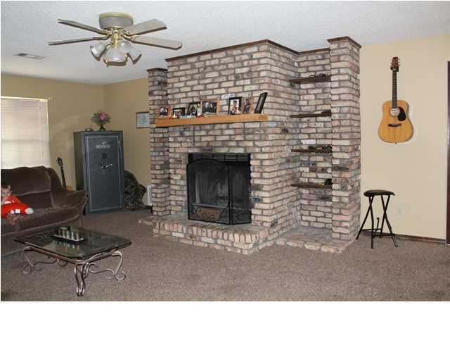 1492 McCauley Road Baker, FL 32531 - Photo 8 of 16 a black and white photo of a fireplace
